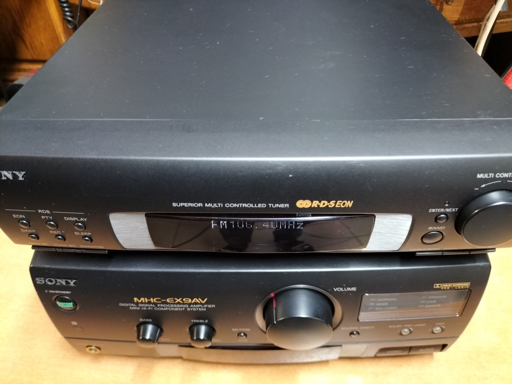 Wzmacniacz Sony MHC-EX9AV+ Tuner RDS