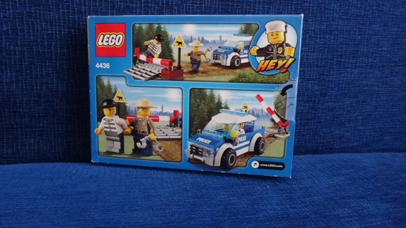 Lego City-wóz patrolowy PATROL CAR 4436