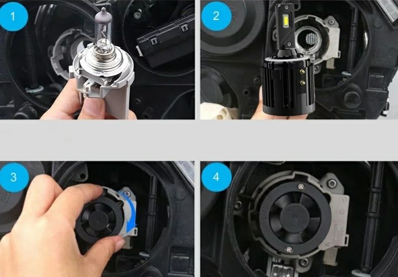 Светодиодные лампы H7 LED диодные VW PASSAT B7 Golf Crafter Sprinter