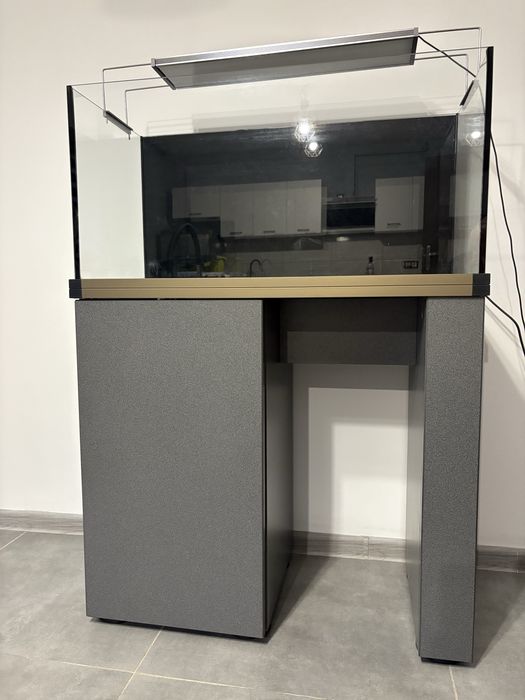 Komplet akwarium +szafka+filtr +lampa