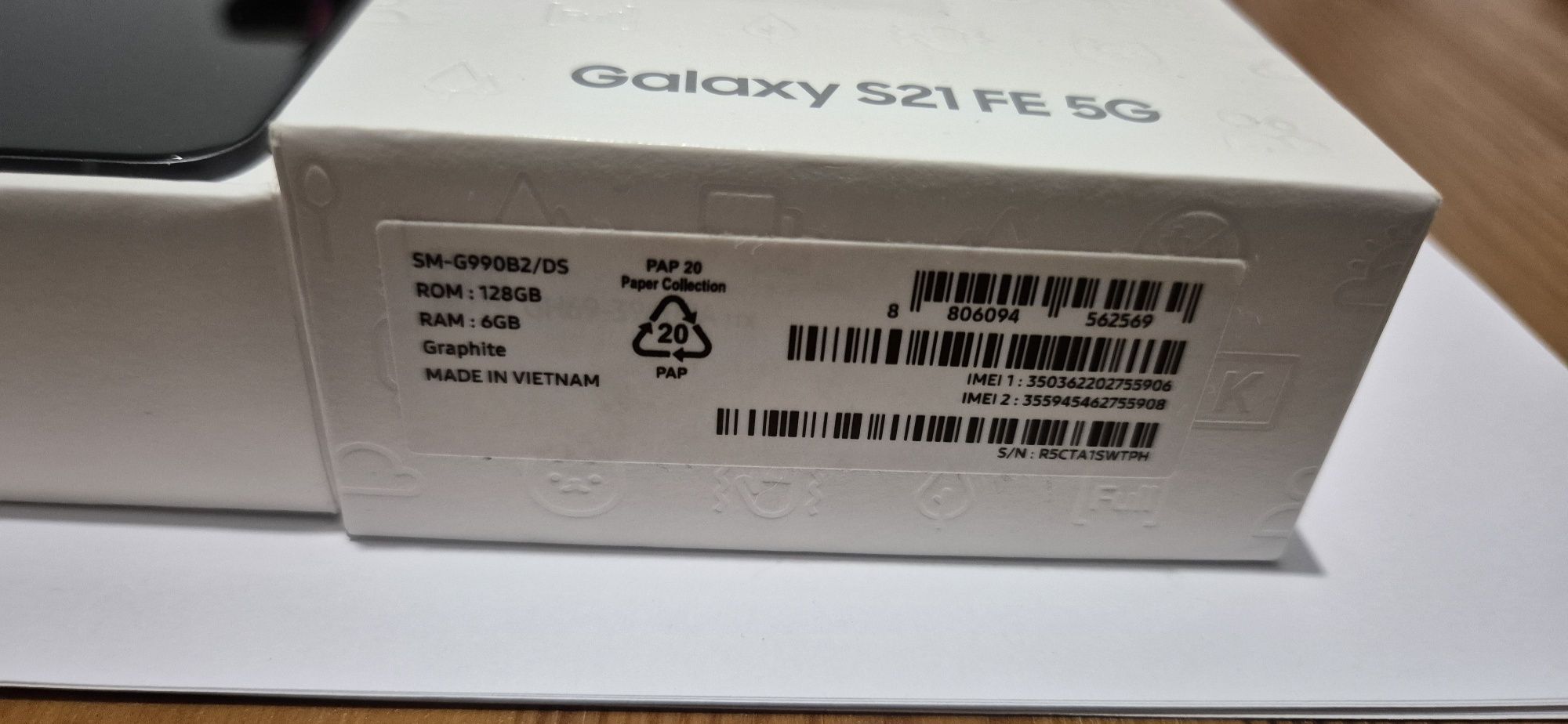 Sprzedam Samsung Galaxy S 21 FE 5G