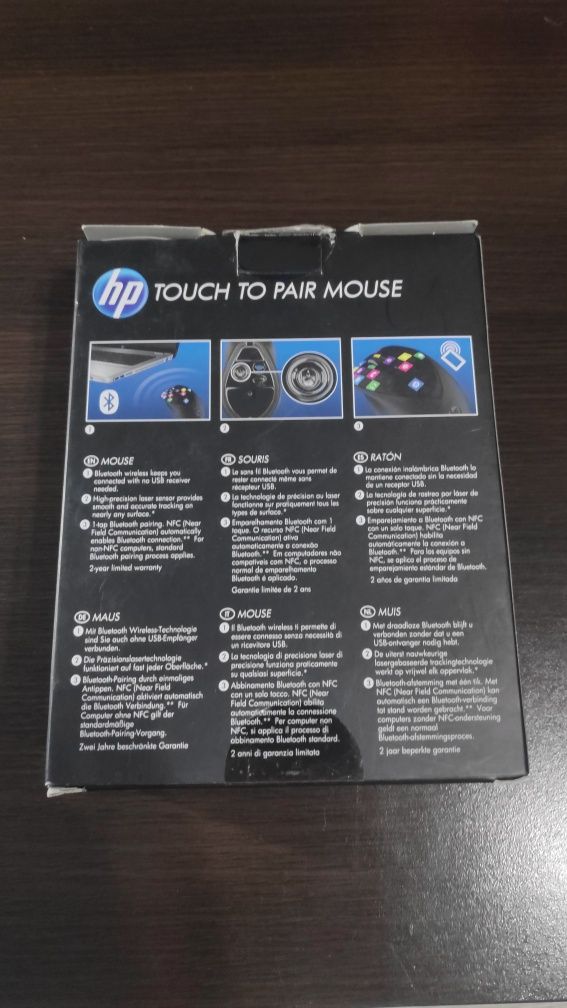 Myszka bezprzewodowa Bluetooth HP Touch to Pair