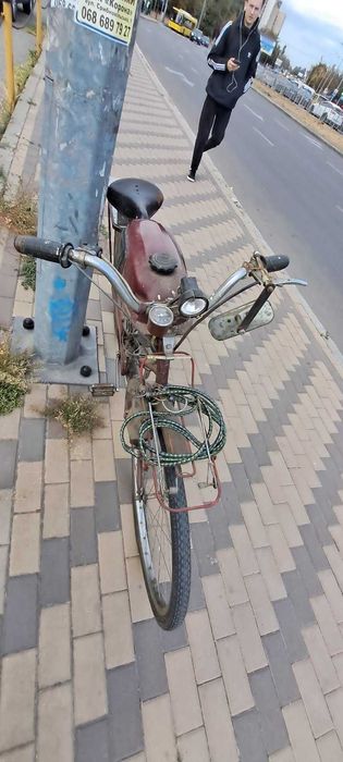 Мотовелосипед Усиленный 49.куб.см Винтаж Д-6