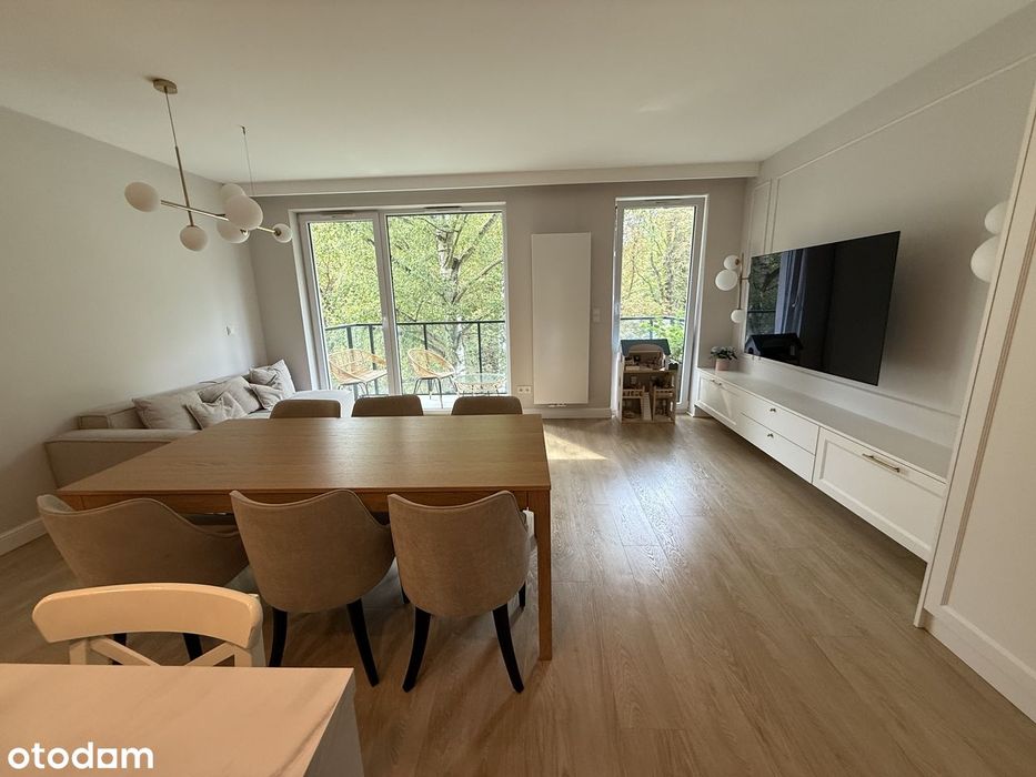 74 m² we Wrzeszczu z widokiem na zieleń i balkonem