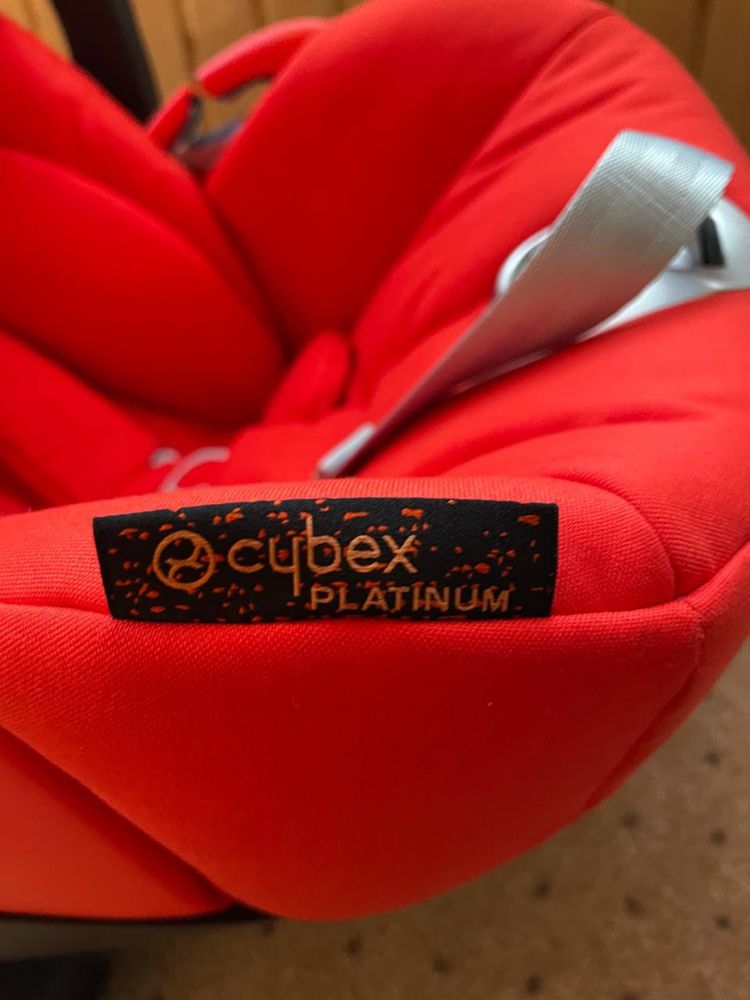 cybex cloud Z i-size autumn gold-burnt red