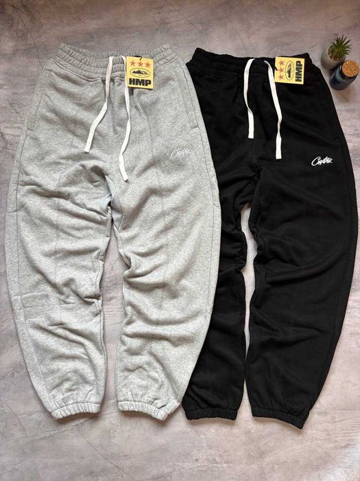 Штани Corteiz Track Pants Grey/Black