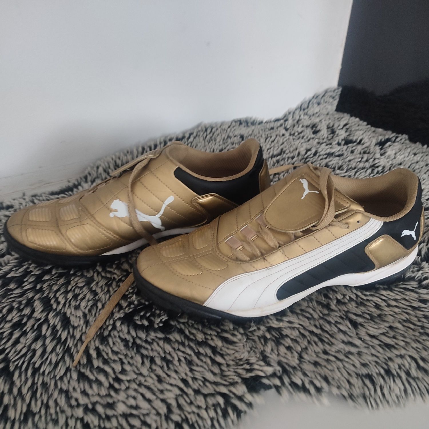 buty puma 44 halówki złote