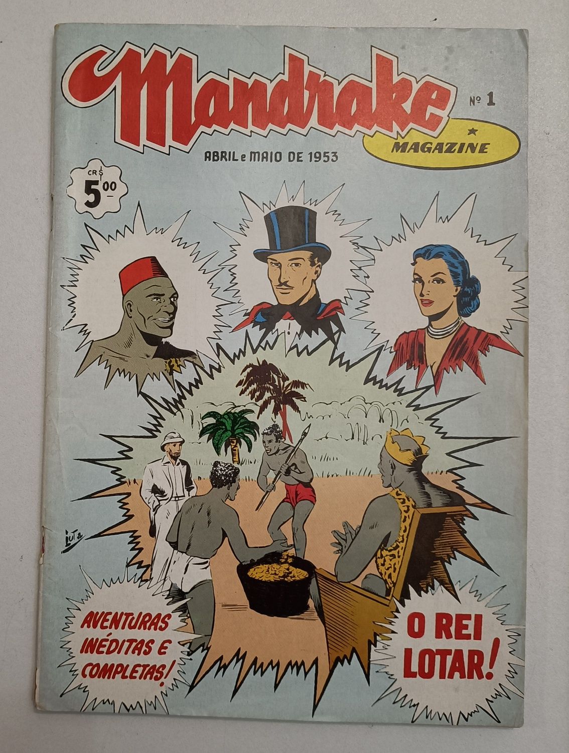9 Livros grossos do Mandrake e do Fantasma