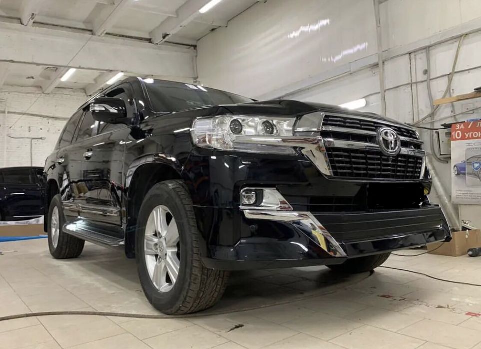 Обвес губа передняя задняя решетка Toyota Land Cruiser 200 LC200