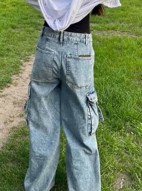 широкі джинси карго