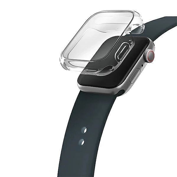 Etui Uniq Garde na Apple Watch 7/8/SE2/45mm - przezroczyste