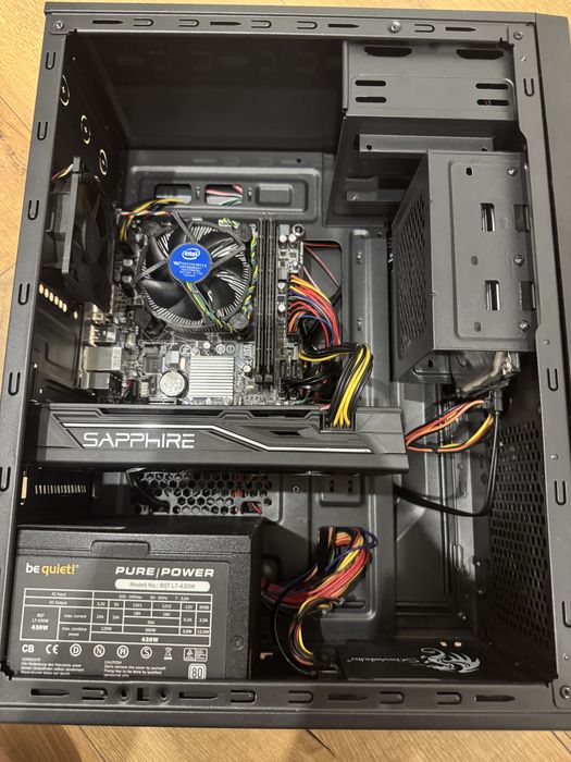 Komputer gamingowy/do gier, I5, SSD, RX 470, Be Quiet, Win 10