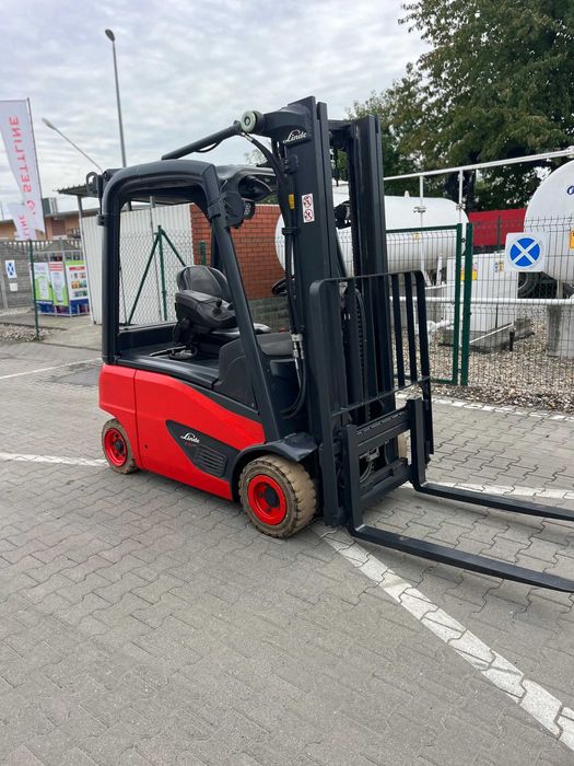 Wózek widłowy Linde E16, TRIPLEX, 2019 rok, Super Stan !!