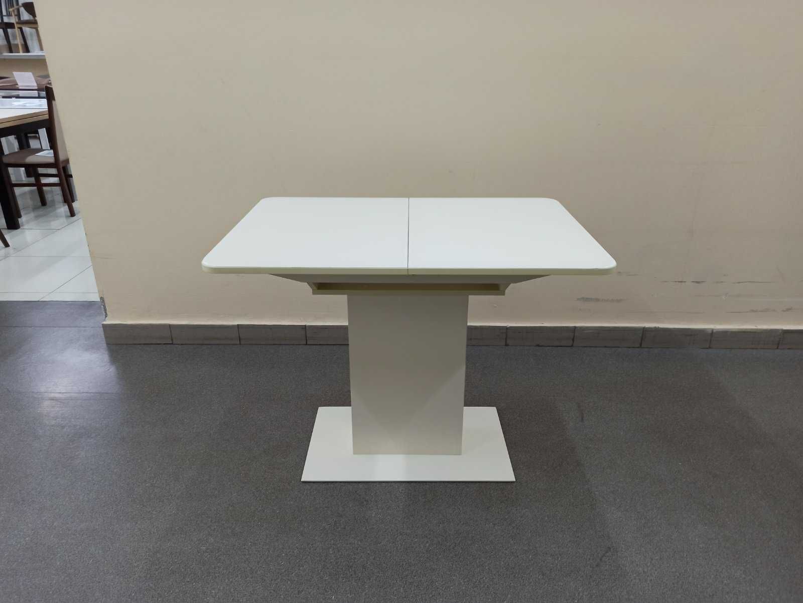 Розкладний  білий беж сірий  стіл 100/148*70  МАРК Мебліон в наявності