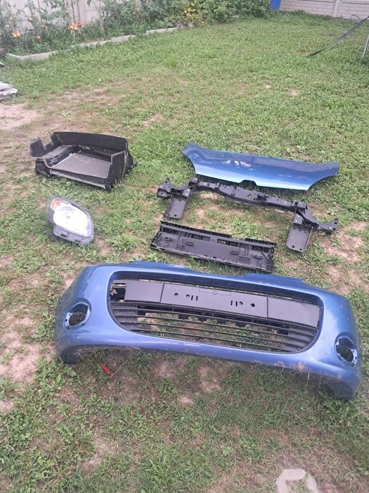 Renault Kangoo III lift 13-19 maska zderzak pas lampa chłodnice przód grill