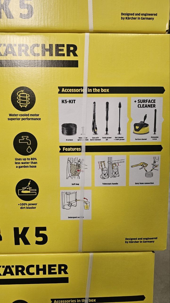 Мінімийка Karcher K 5 Basic +Т5 щітка 1.180-587.0