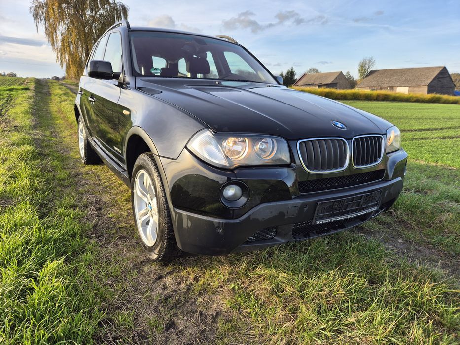 Bmw X3 2009r. 1.8d 143KM  Lekko uszkodzona Stan ogólny bdb.