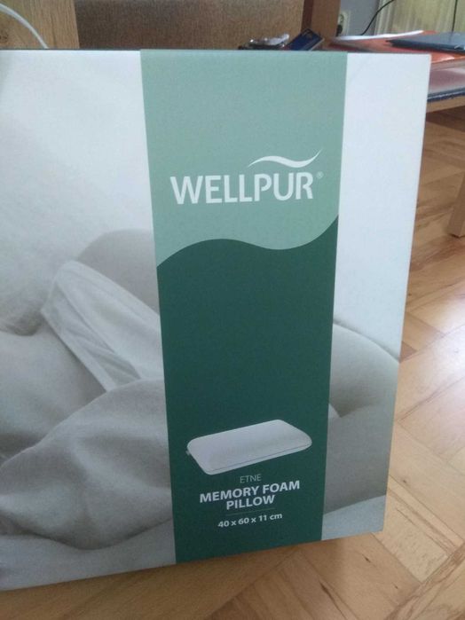 Poduszka WELLPUR ETNE z pianki termoelastycznej