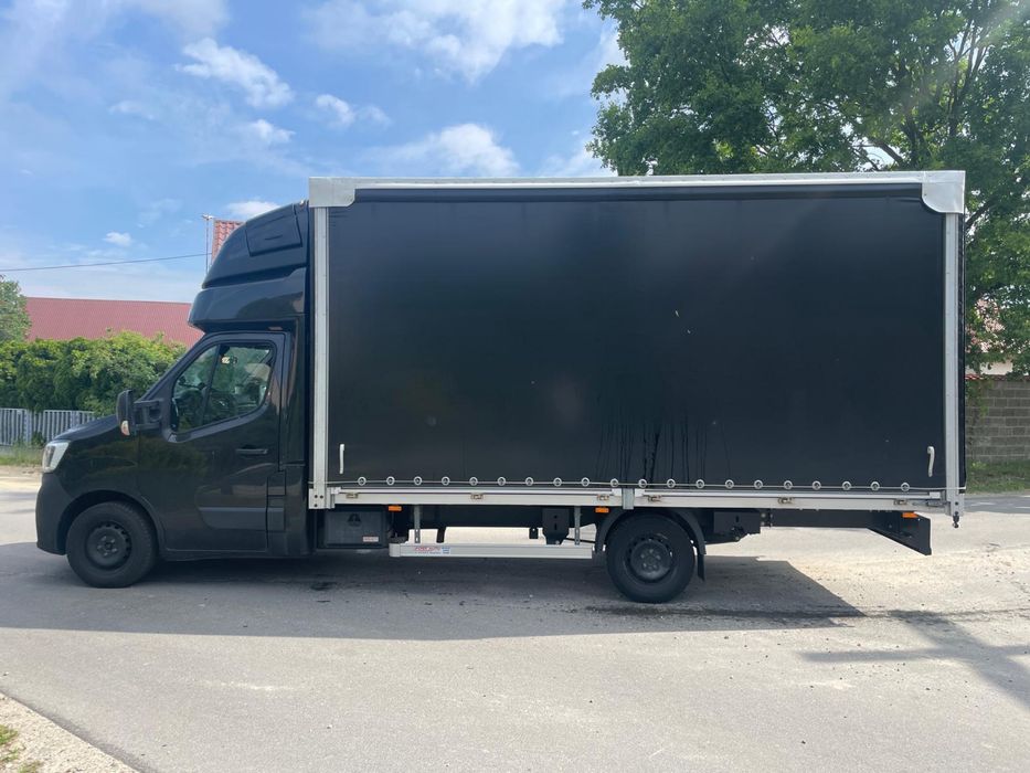 Renault Master 2.3 czarny plandeka 10ep webasto