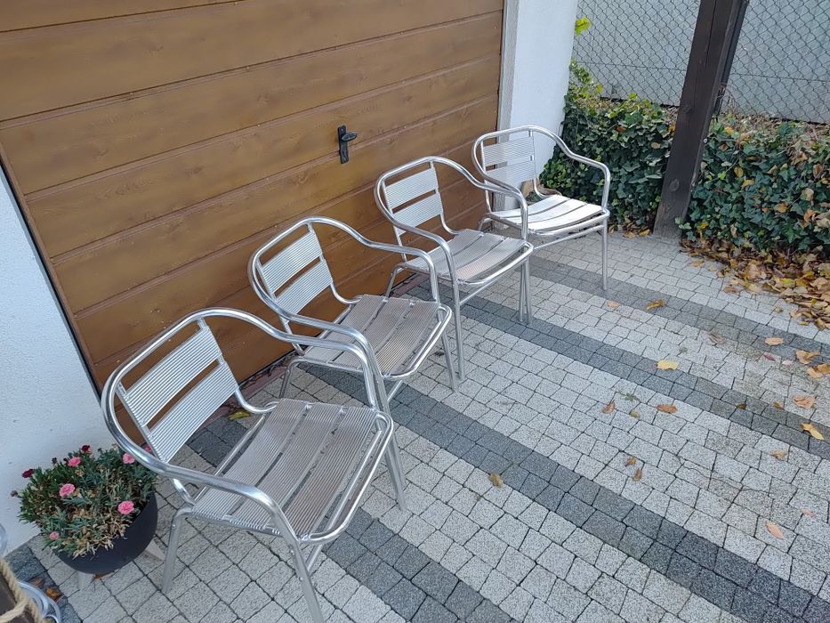 Krzesła fotel taras