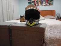Capacete de motocross para criança tamanho M ou L