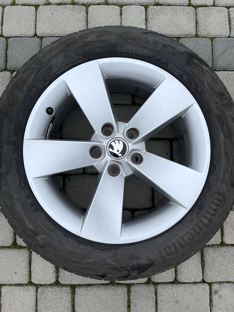 Alufelgi 5x112 17 cali Skoda Kodiaq Karoq Octavia Superb Yeti