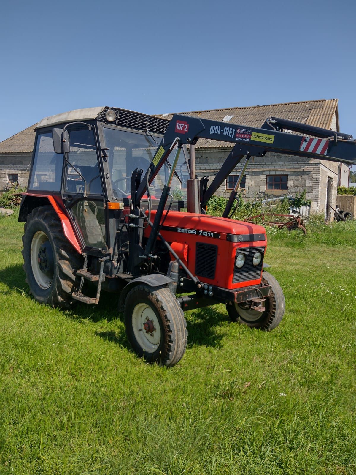 Zetor 7011 z turem