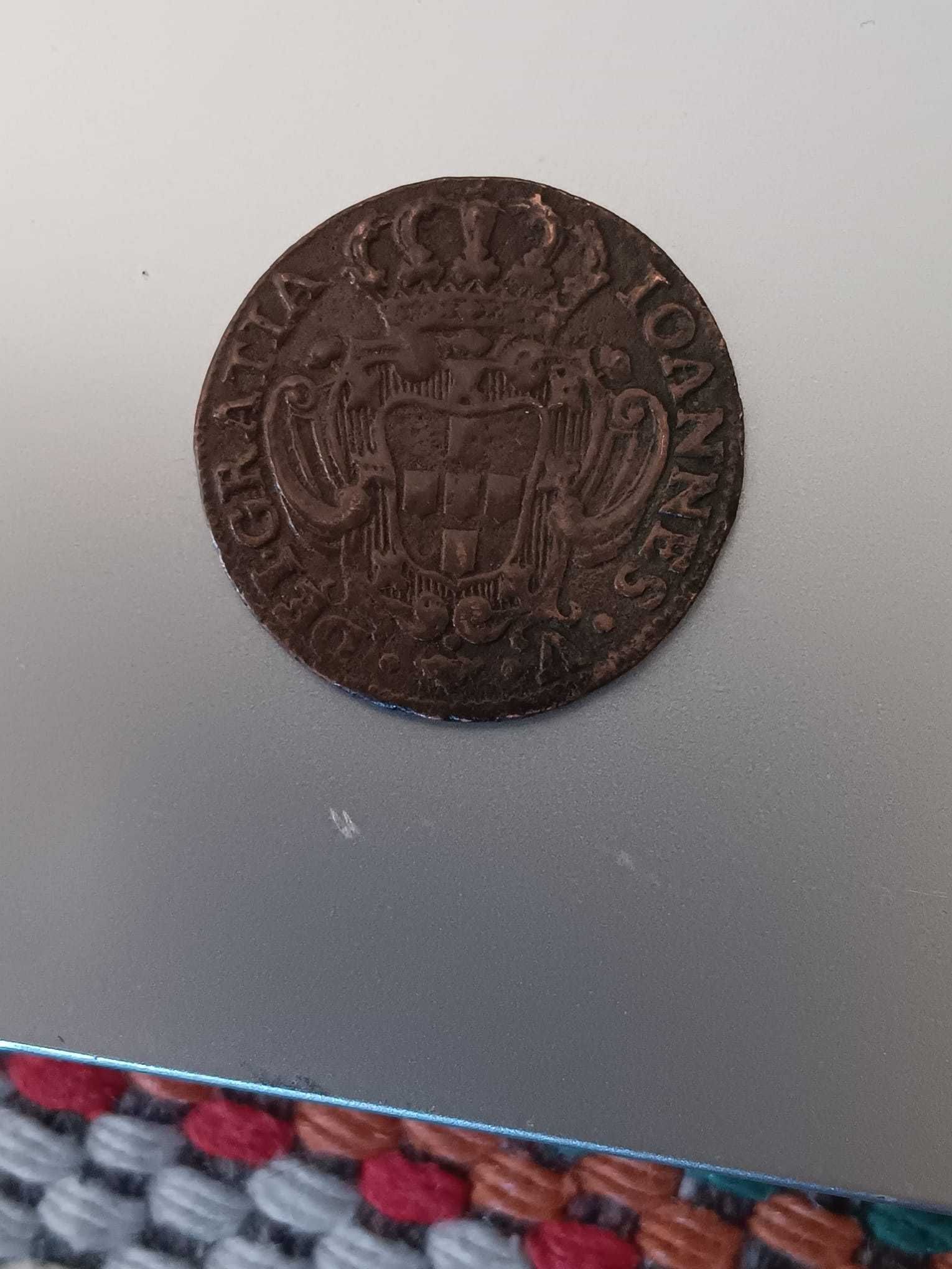 Moeda V reis - D. João V - 1738