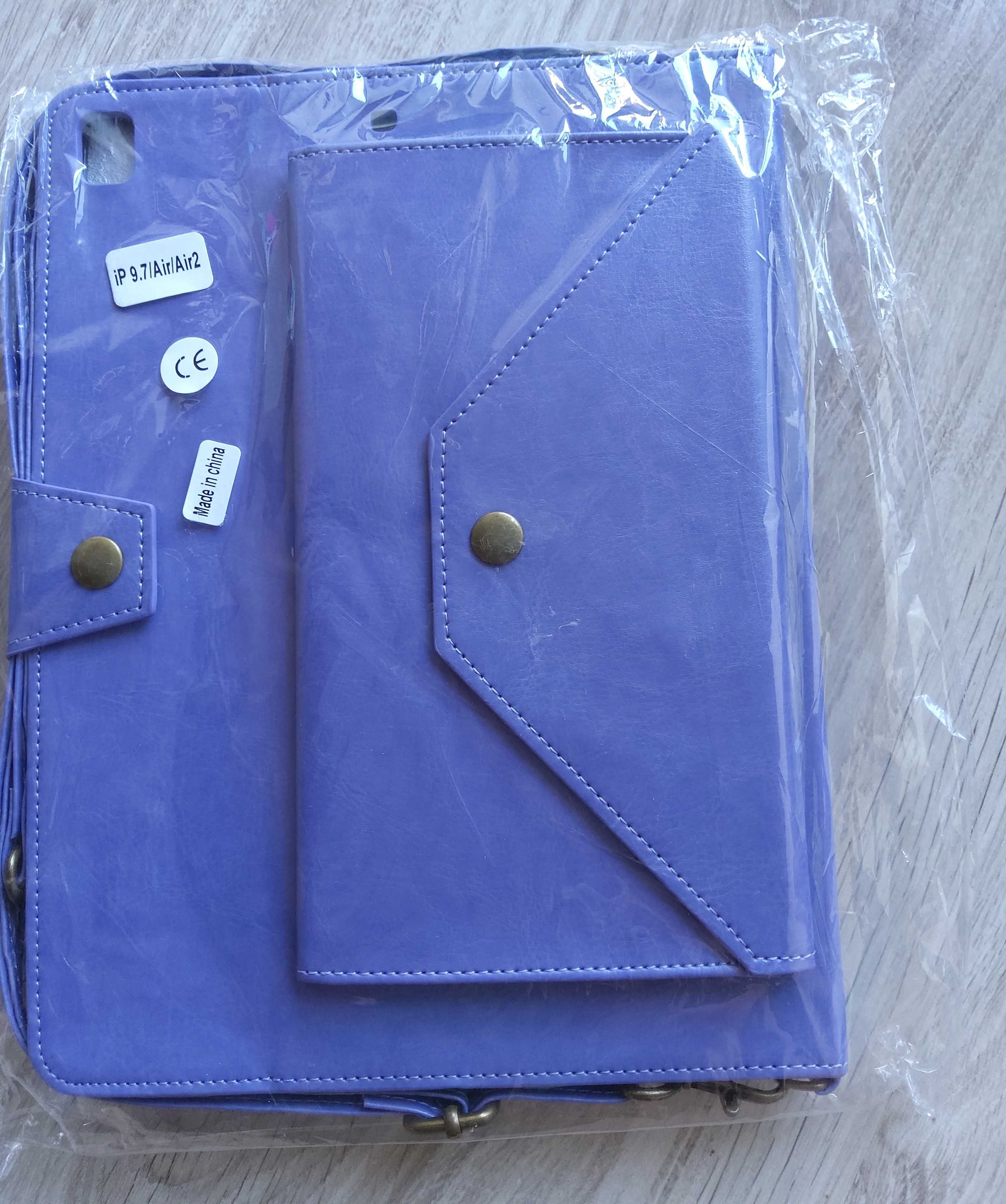Skórzane etui case obudowa z paskiem do iPad 9.7 Air/Air2