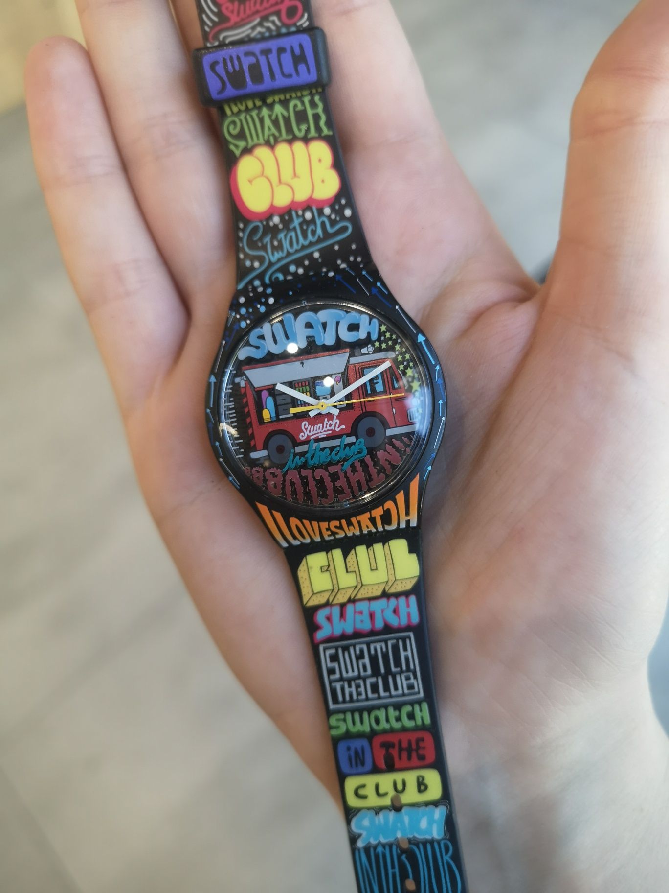 Kolekcjonerski zegarek swatch Club 2009