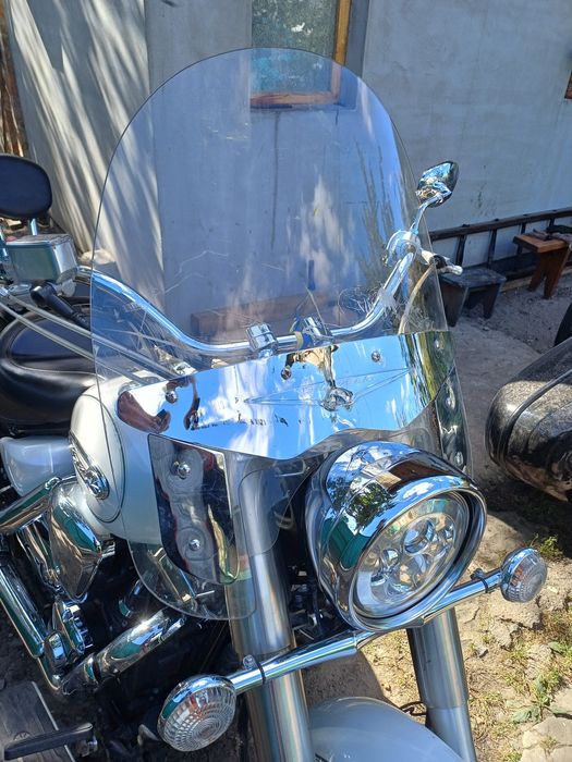 Yamaxa Road Star 1700 - вітрове скло (оптікач)