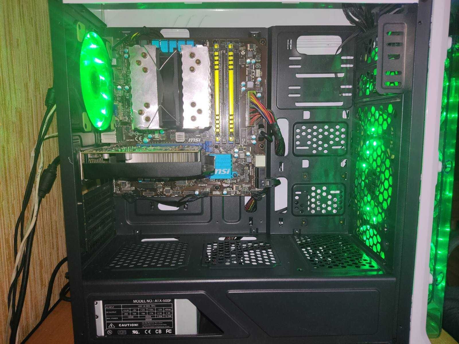 ИГРОВОЙ КОМП Intel i7-2700k(8x3.90 GHz),GTX 1050,DDR3(16Gb),SSD 240Gb