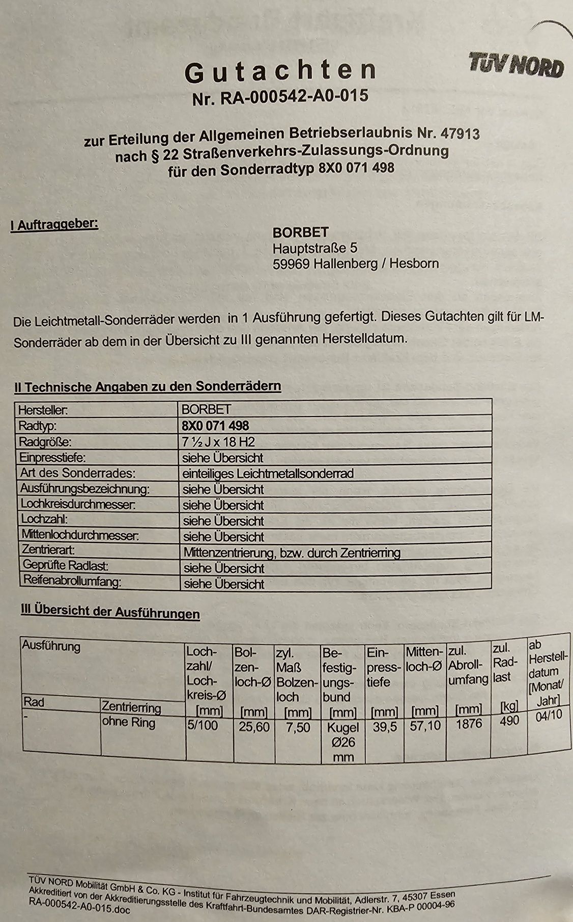 Aluminiowe felgi Borbet Audi opony koła letnie 225/40/18 goodyear f1