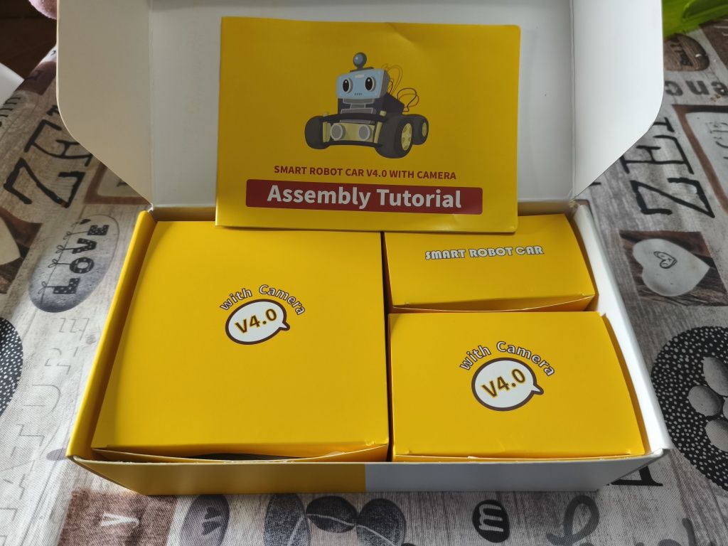 Elegoo Uno R3 Projeto kit mini robot carro