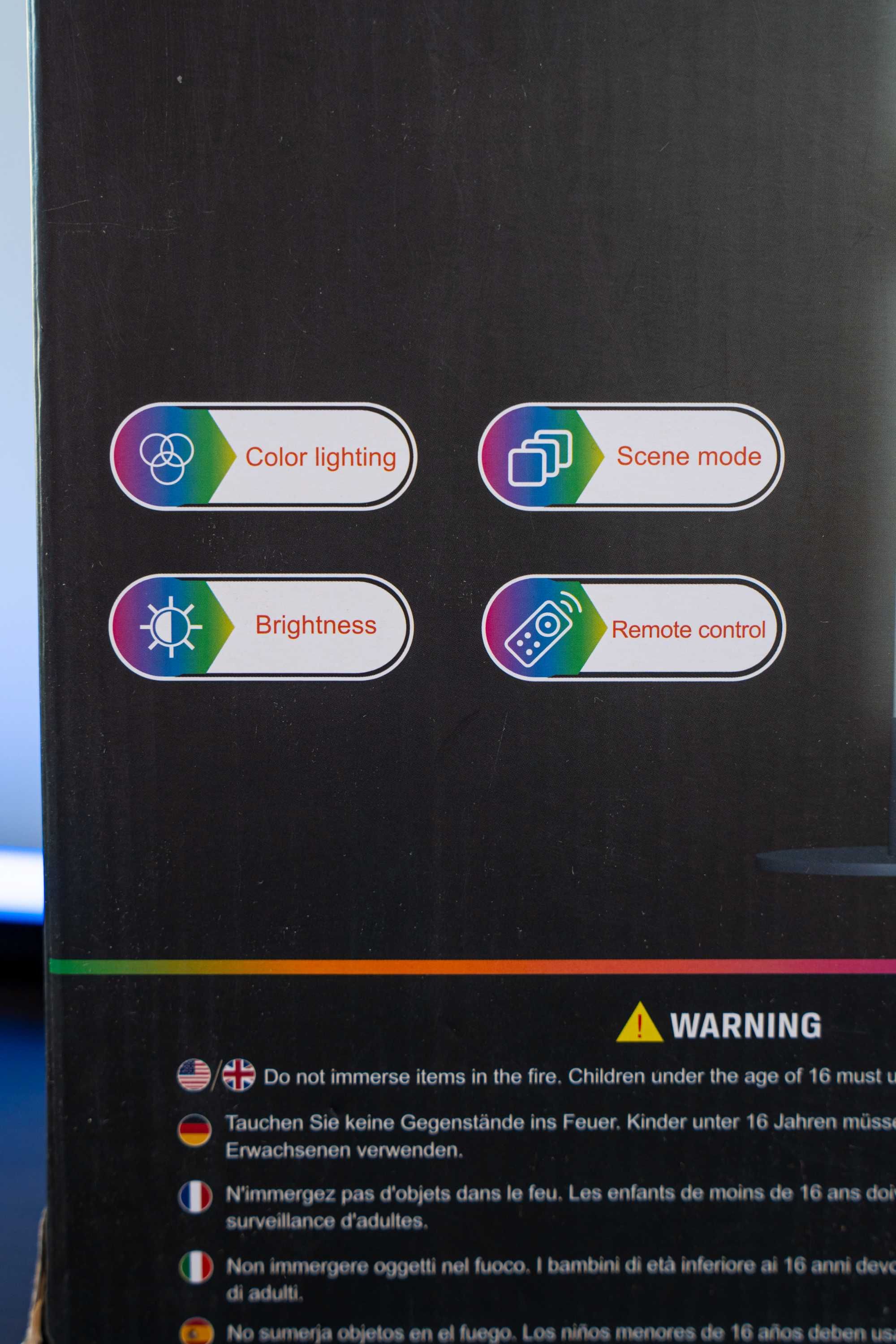 Lampa podłogowa LED RGB
