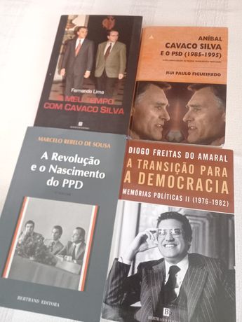 Livros folhetos programas história PSD