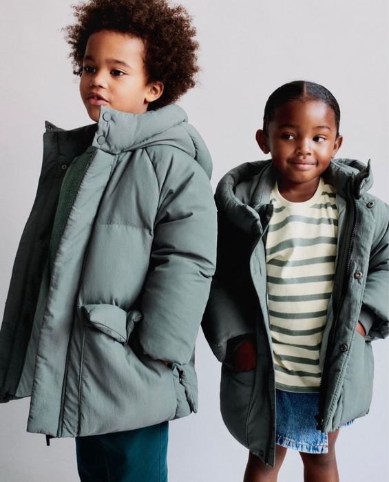 Куртка пуховик zara 98,104,110,116