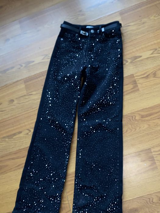 Джинси в стразах/джинси в камушках