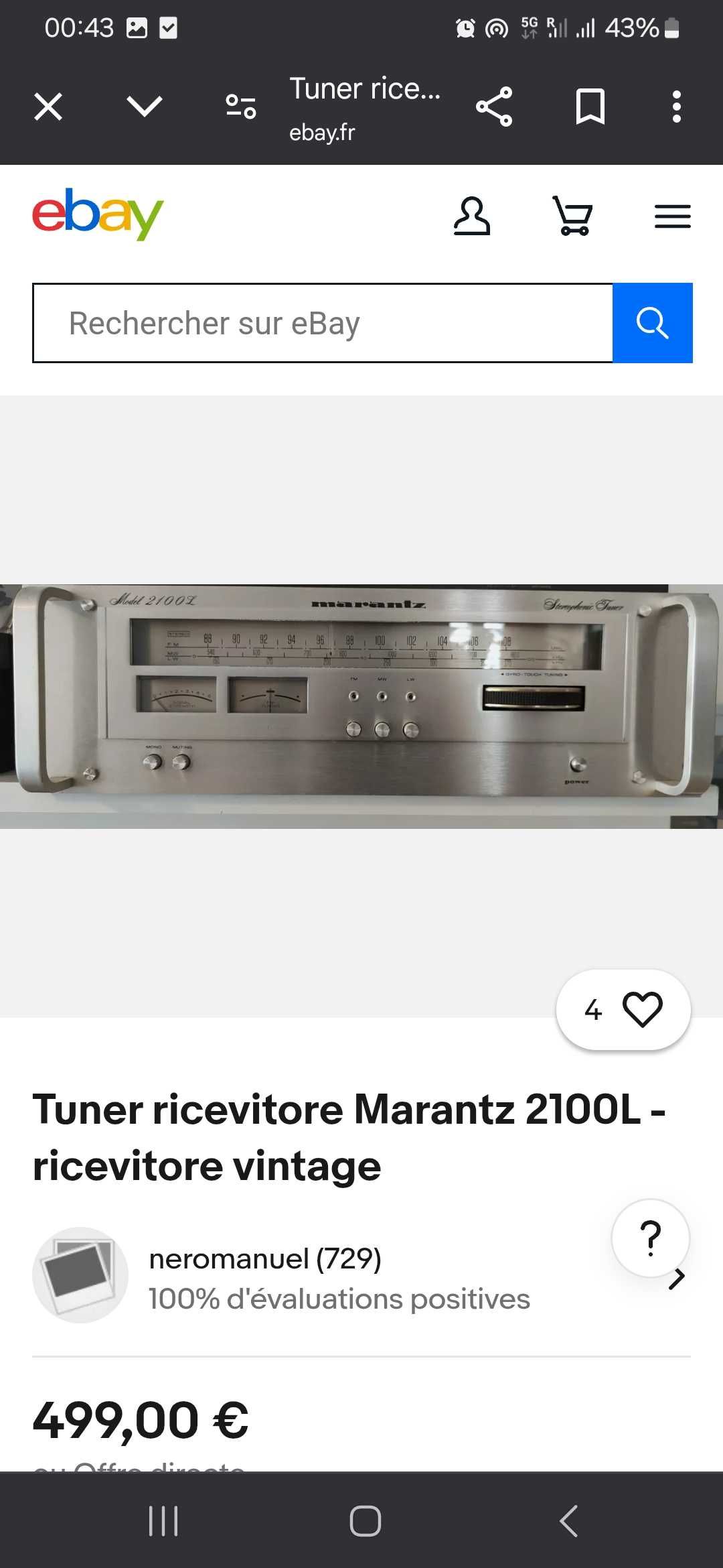 Aparelhagem MARANTZ do ano 1978 em bom estado