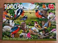 Puzzle Birds in the Garden Jumbo 1000