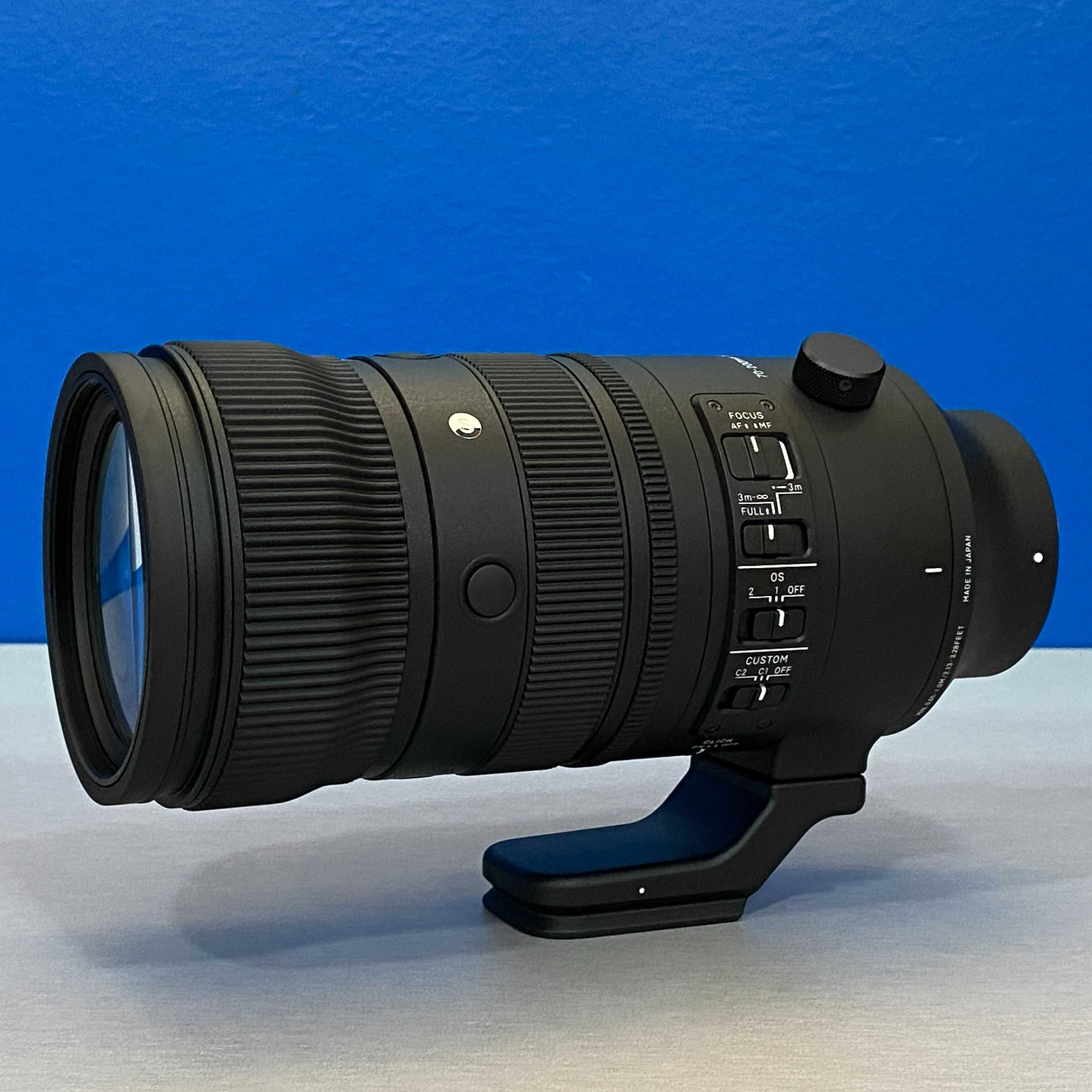 Sigma 70-200mm f/2.8 DG DN OS Sports (Sony) - NOVA -5 ANOS DE GARANTIA