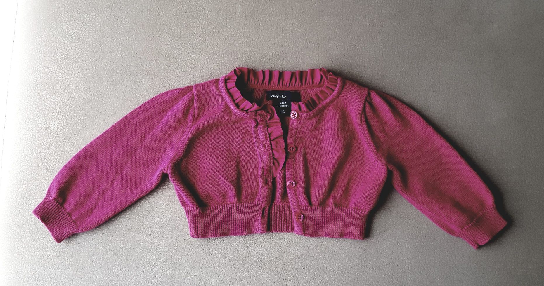Sweterek dziewczęcy Gap, 3-6 miesięcy, IDEAŁ