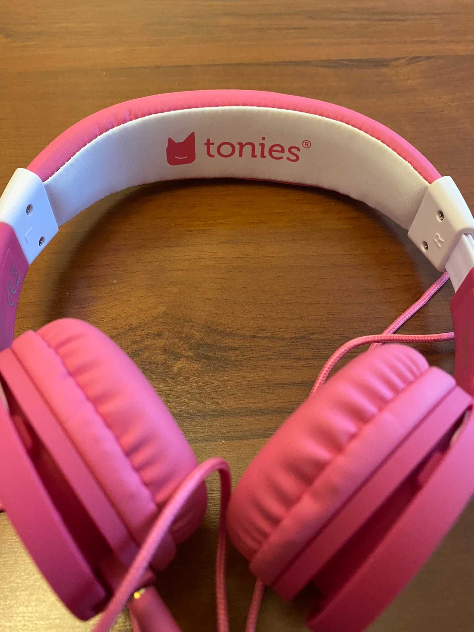 Słuchawki dziecięce Tonies różowe z regulacją