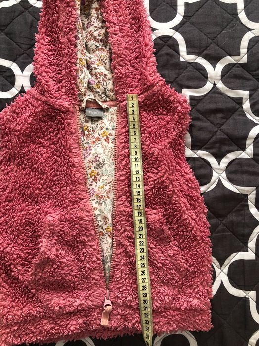 Kamizelka bezrękawnik wiosenny baranek Next rozmiar 98