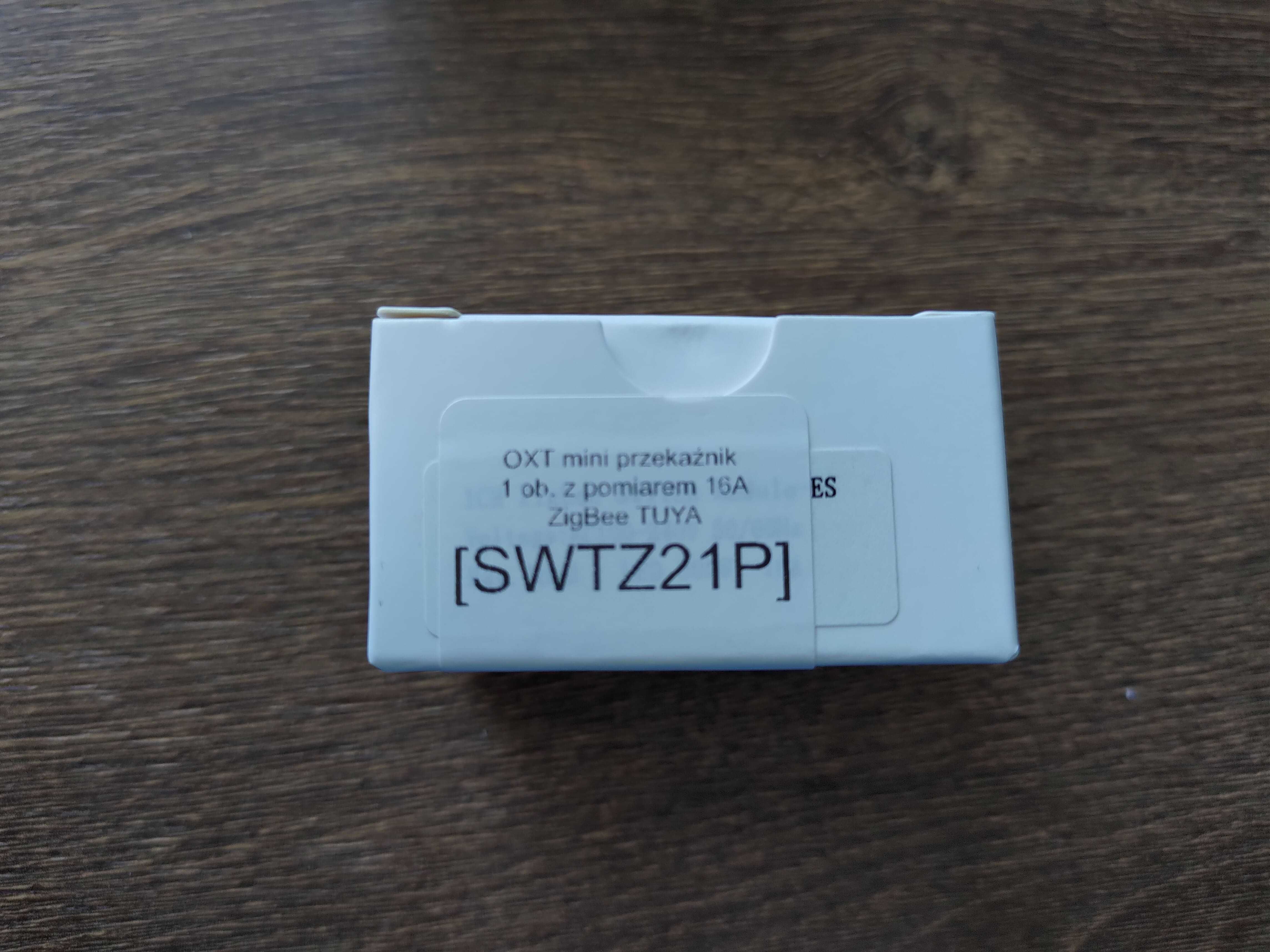 Przełącznik włącznik przekaźnik OXT 16A ZigBee TUYA SWTZ21P