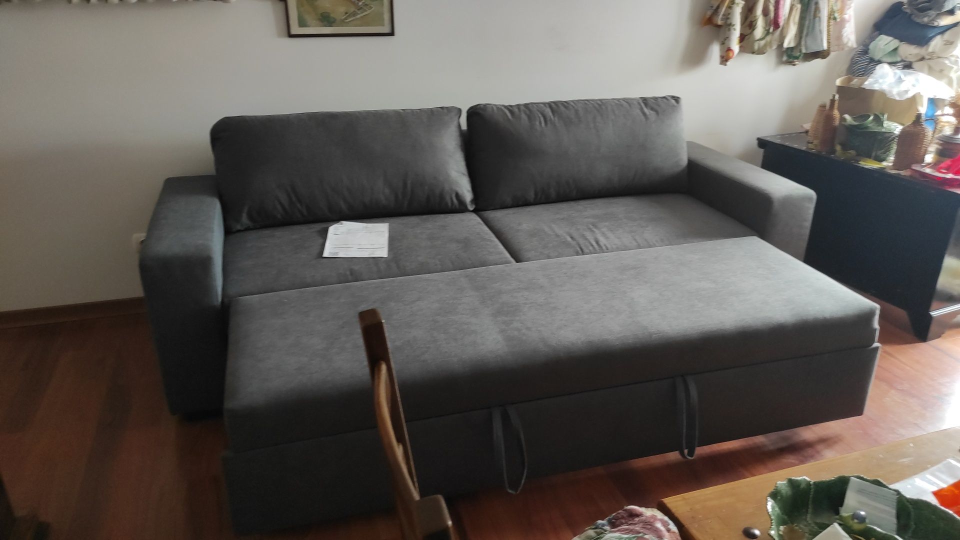 Sofá cama com 3 lugares