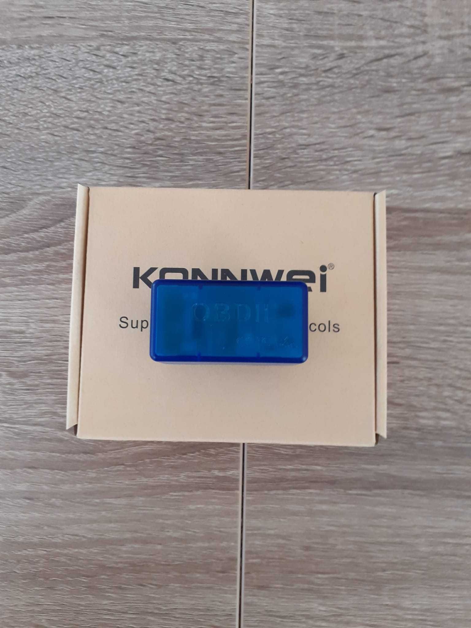 Iphone IOS/Android Interfejs ELM327 OBD II scaner BT4.0 wersja V1,5