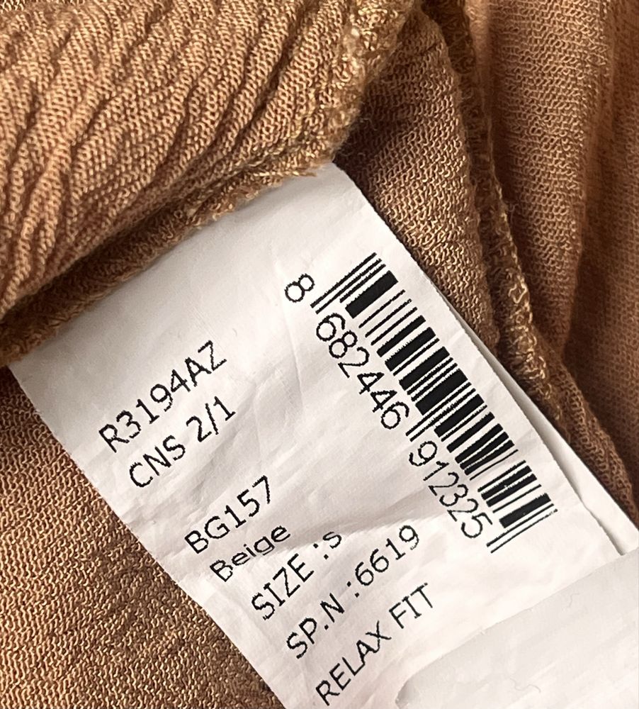 Sukienka beżowa maxi, 36/S, 100% wiskoza