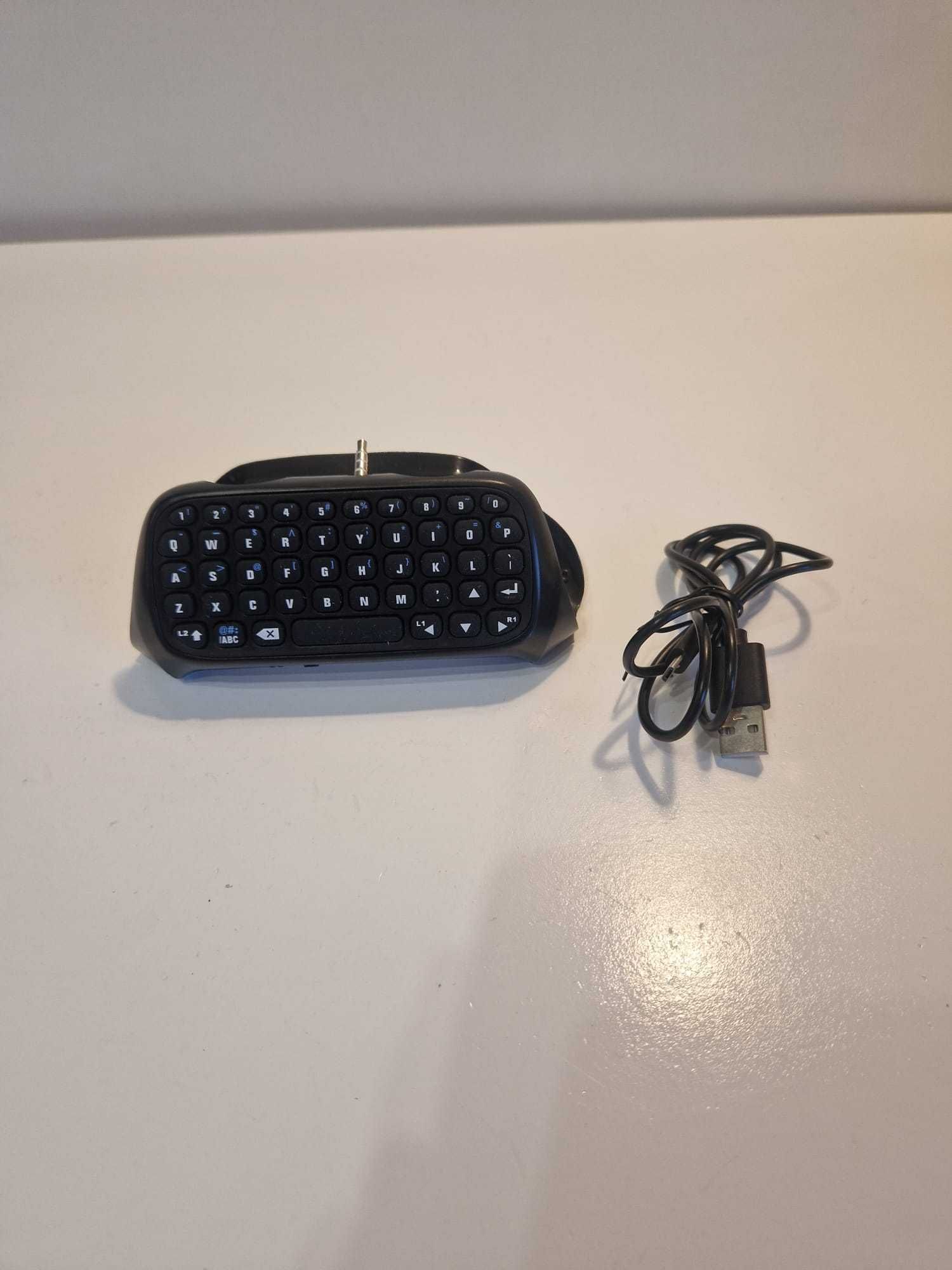 Klawiatura qwerty ChatPad do pada PS4