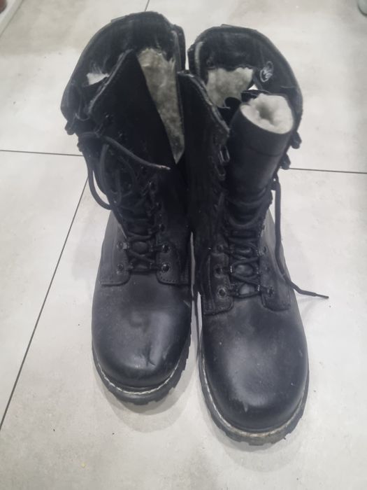 Buty robocze stalkapa stalowe noski robocze 46 nowe skórzane